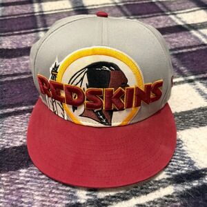 Washington Redskins New Era 9Fifty Snapback Hat Cap Men NFL Football Red Gray